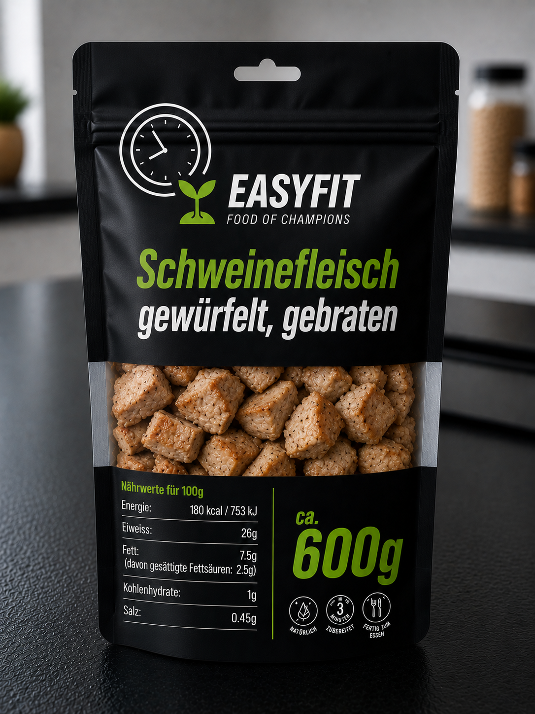 Gebratener Pouletschenkel ohne Haut